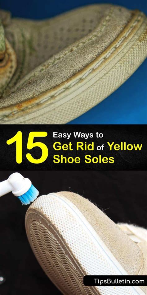 do fake icy shoes yellow|how to remove yellowing soles.